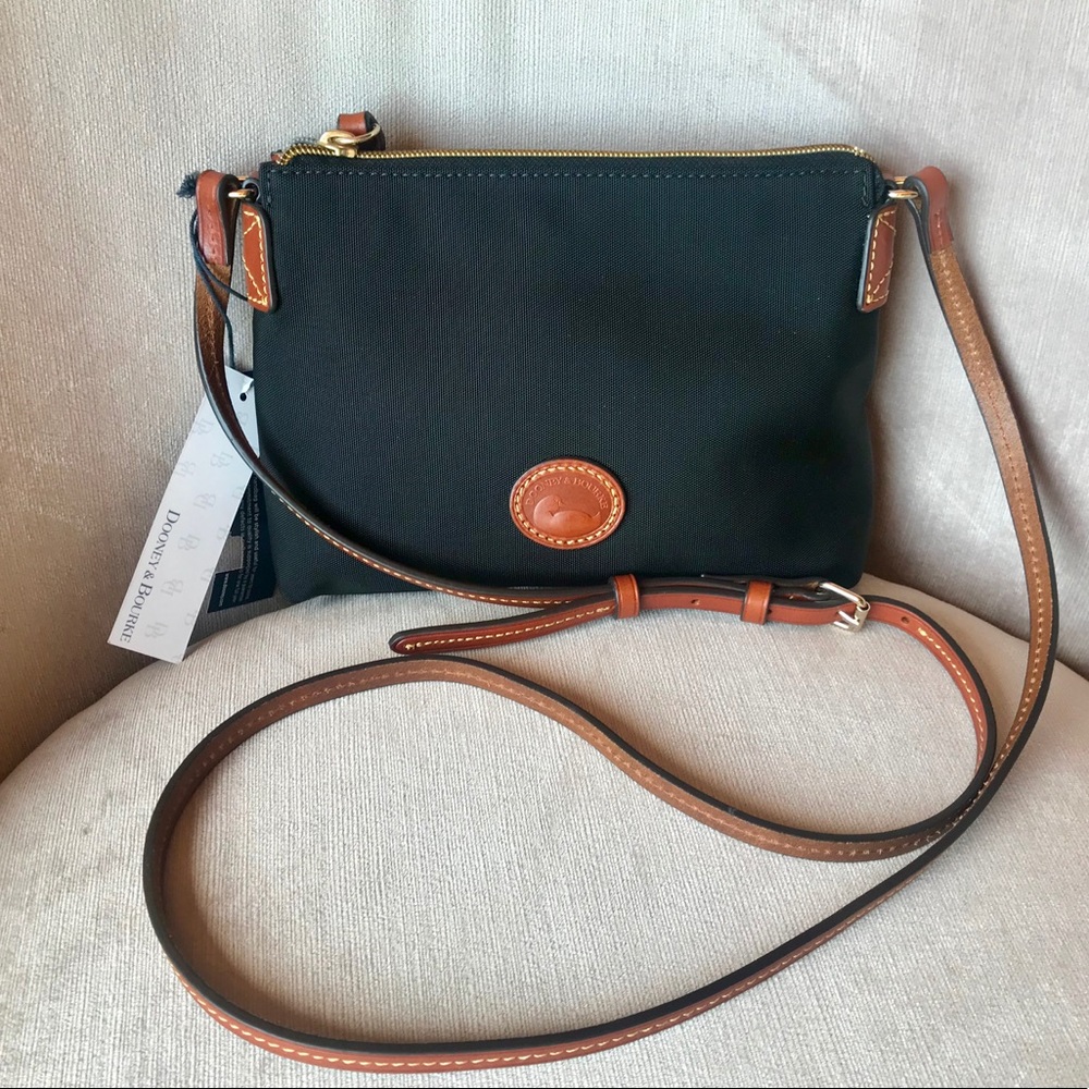 NWT Dooney & Bourke “IN” Nylon Crossbody Pouchette